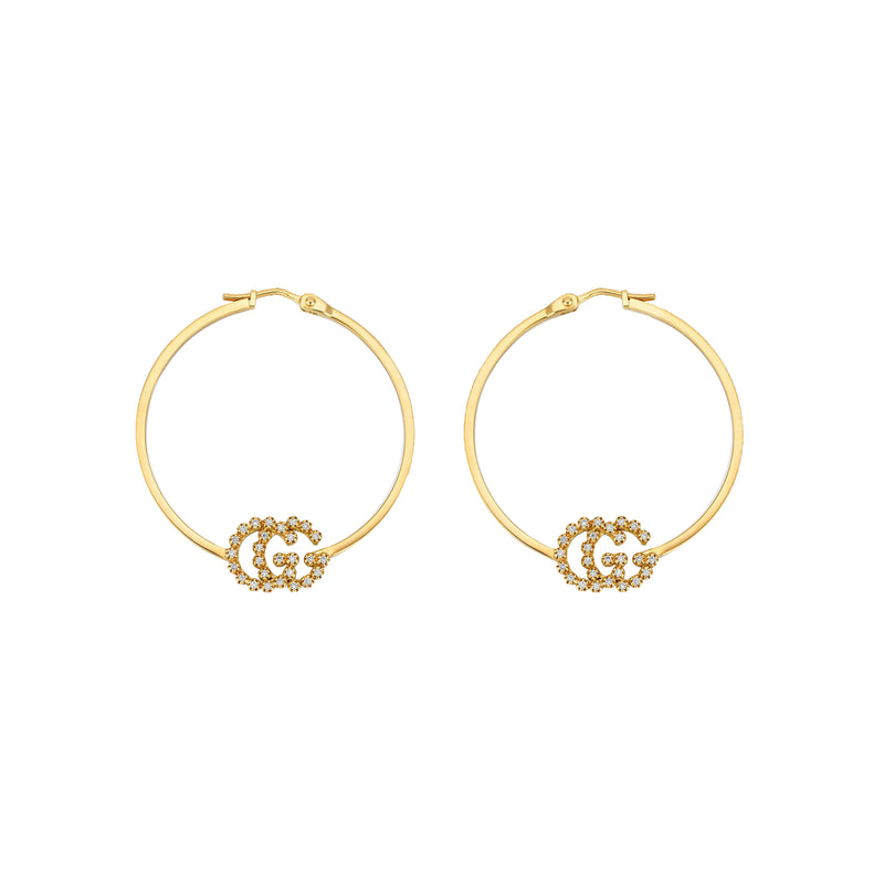 gucci gold hoop earrings