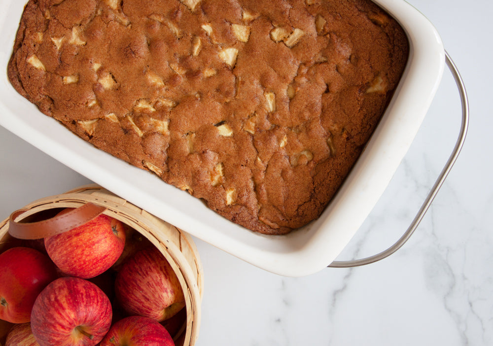 Apple pie cake recipe using Raven's Original Mulling Spice mix