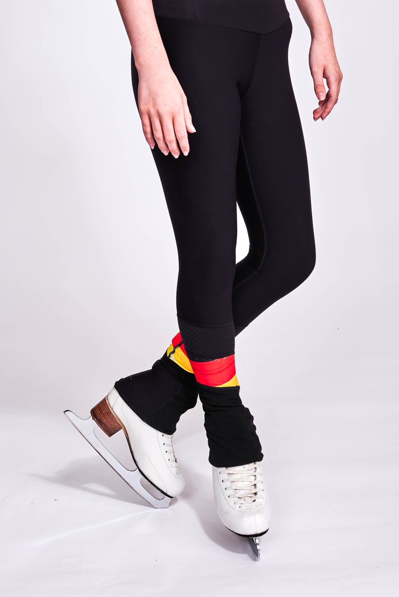 Women's USA Non-Slip Figure Skating Leggings