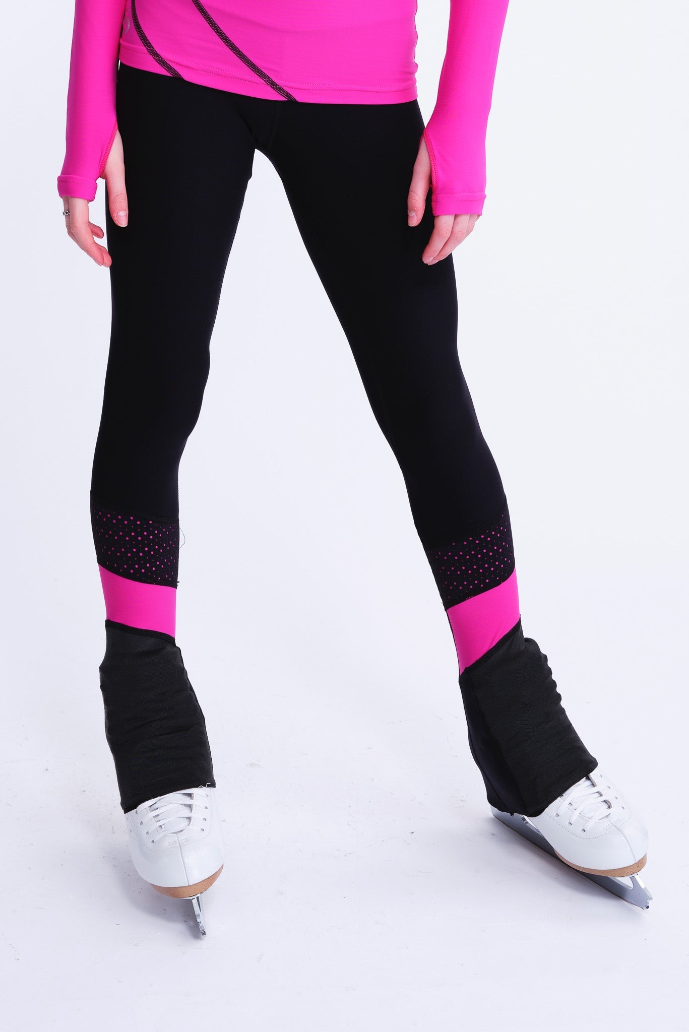 Legging and Top Skating set - faded pink - SPORTS DE GLACE France