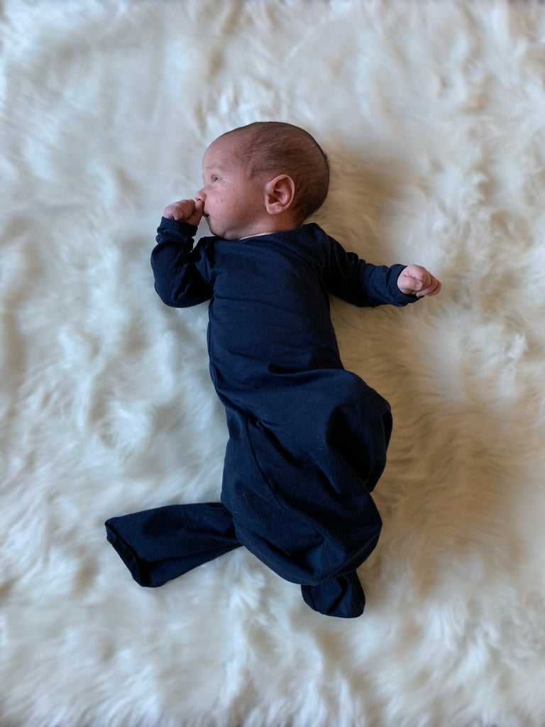 knotted gowns newborn