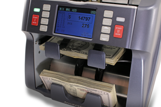 AB7800 SWITCH Contador de billetes de valor mixto 5 Funciones de detección de billetes falsos