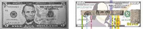 $5 bill watermark