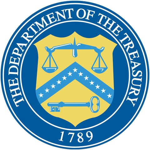 us department of treasury seal