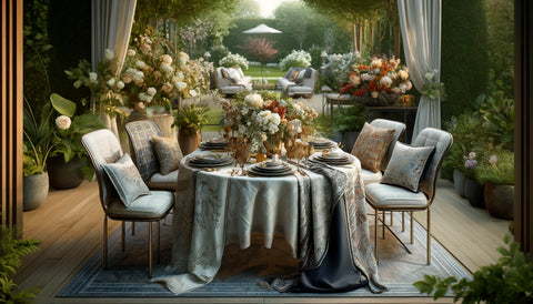 Beyond Weather-Resistant: Stylish Considerations for Outdoor Tablecloths