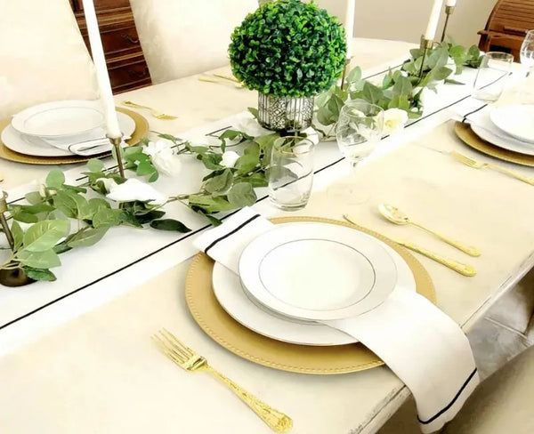 cotton table runners