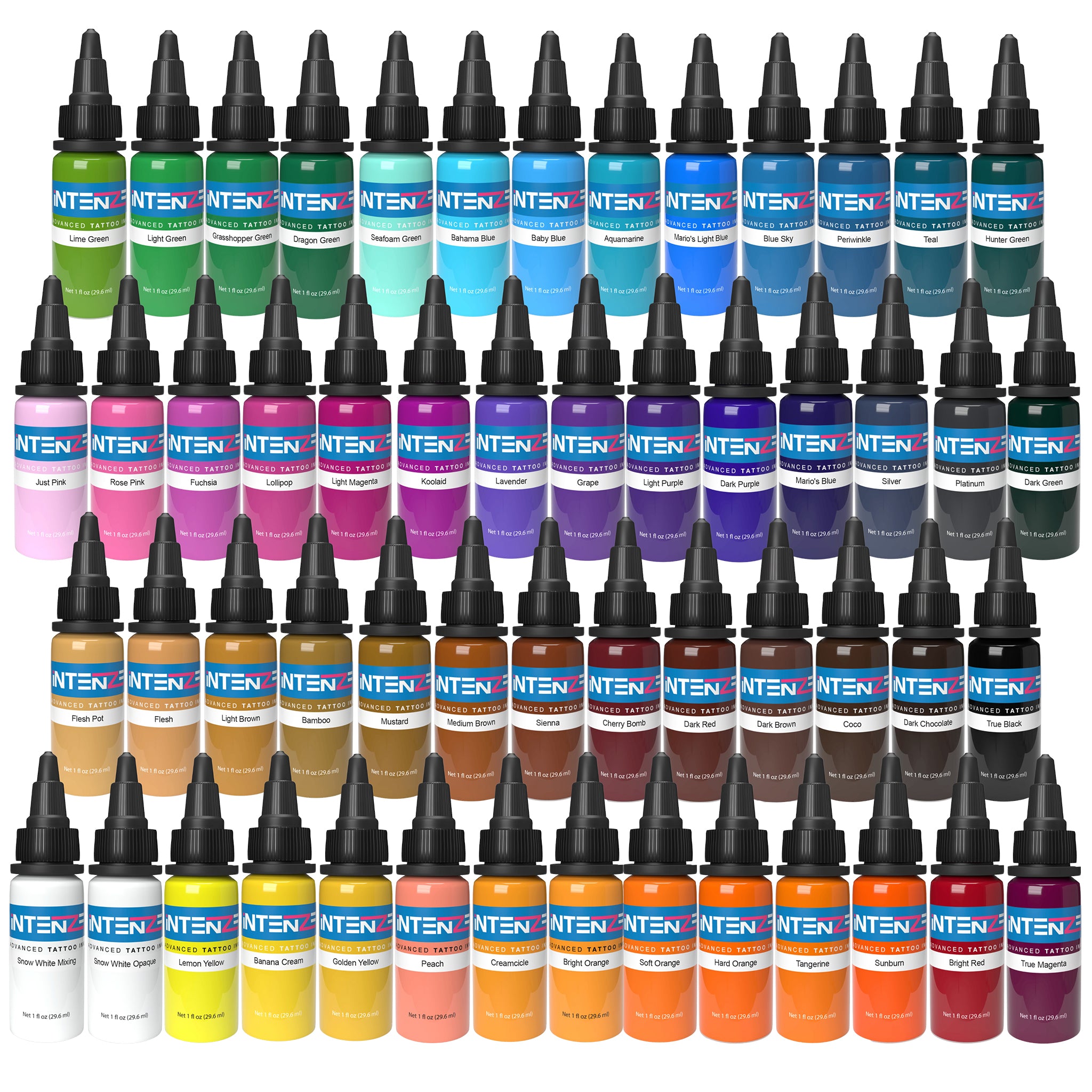 Cloud City - Chris 51 Geek Tattoo Ink Set - Intenze Tattoo Ink