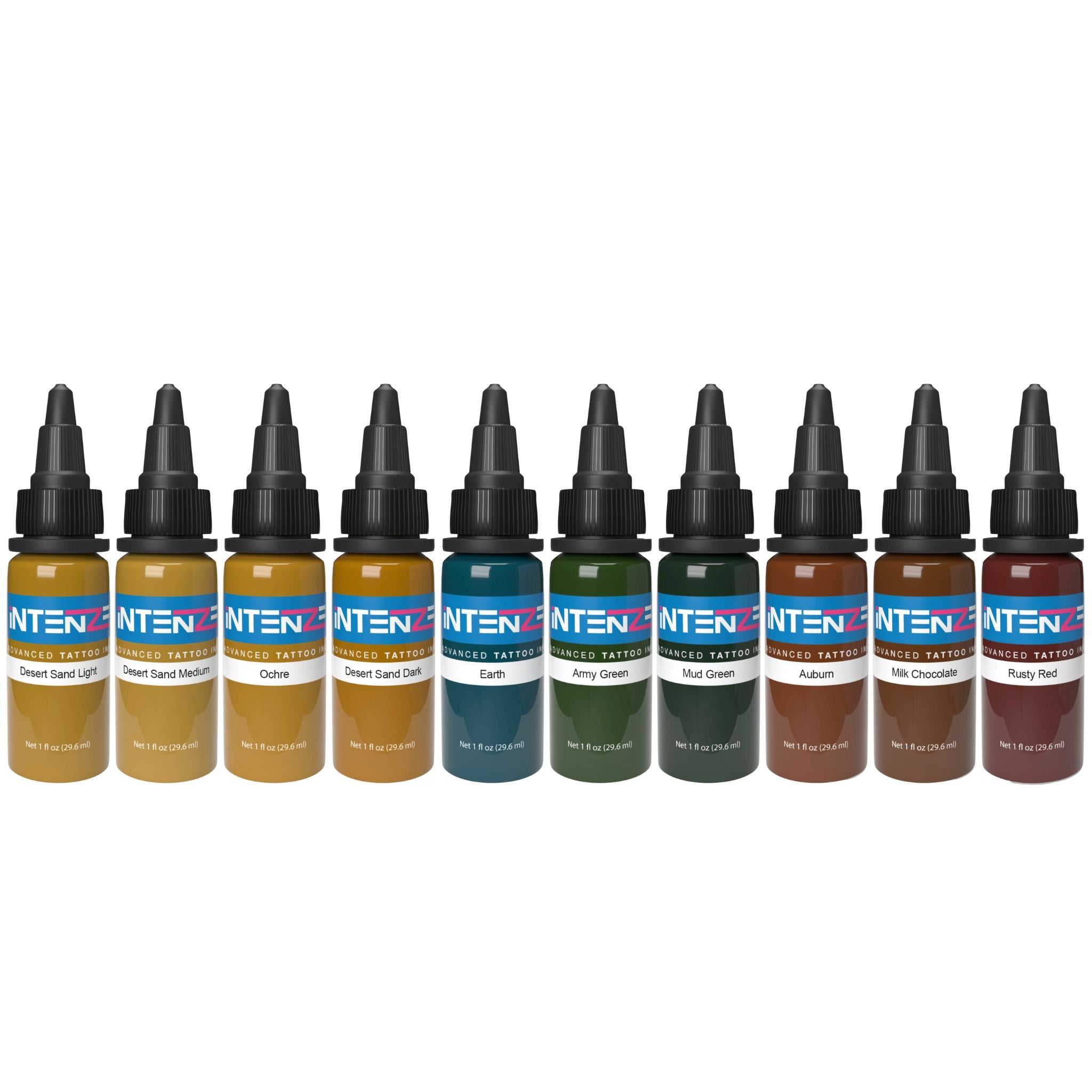 54 Color Set - Intenze Tattoo Inks