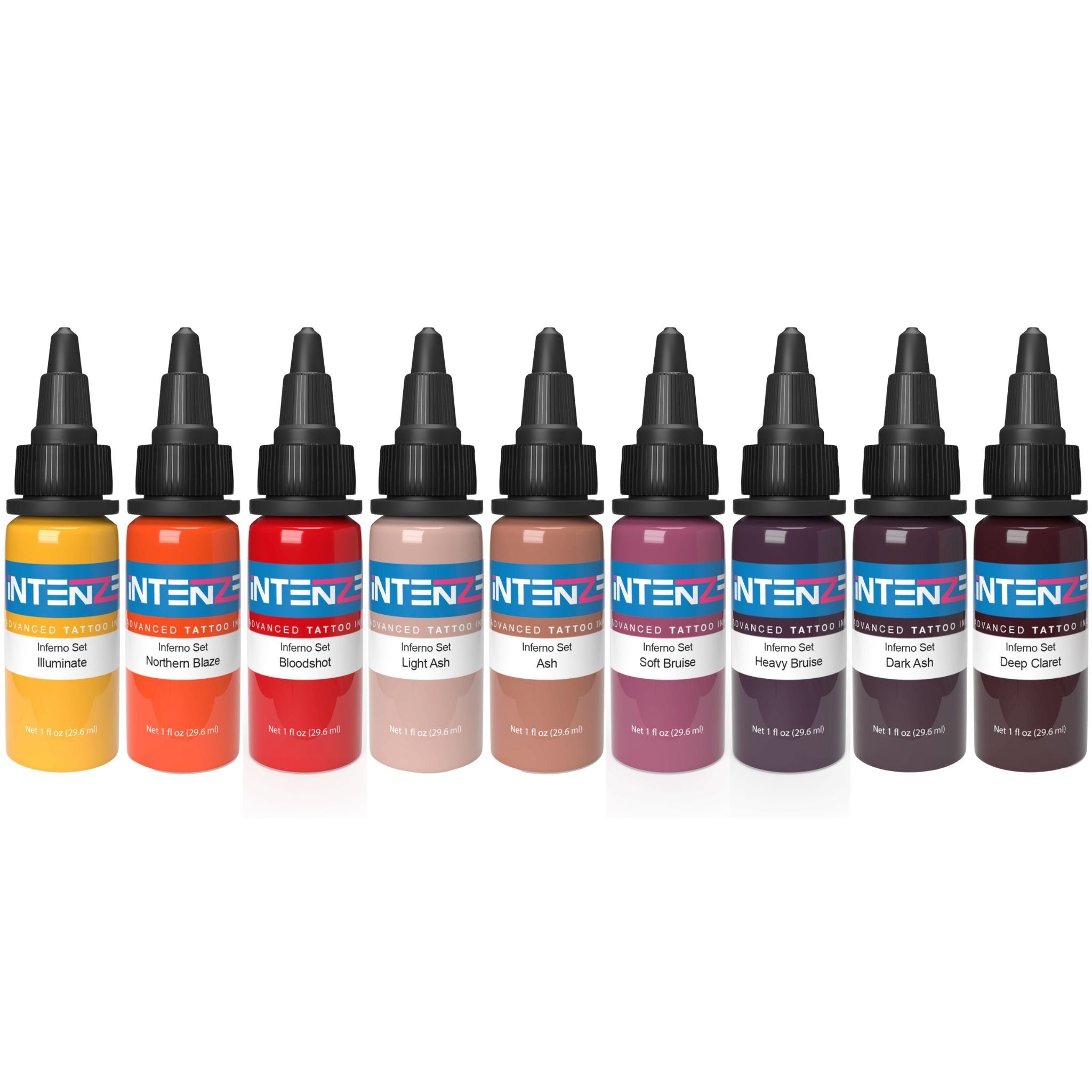 Intenze 25 Color Tattoo Ink Set