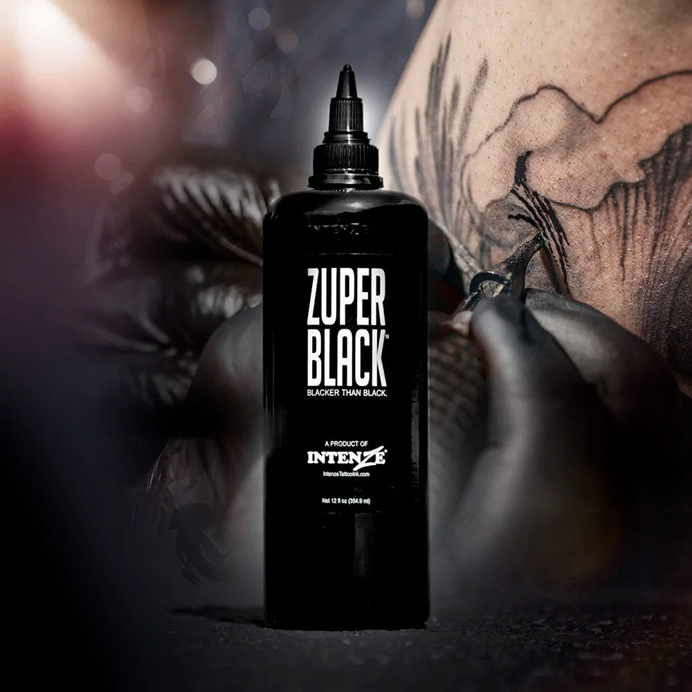 SUPER BLACK 8oz Dark Lining  Shading Xtreme Tattoo Ink Authentic Made in  USA  eBay