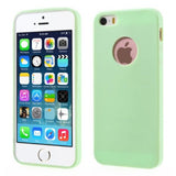 Pastel gel verde Funda iPhone 5/5S/SE