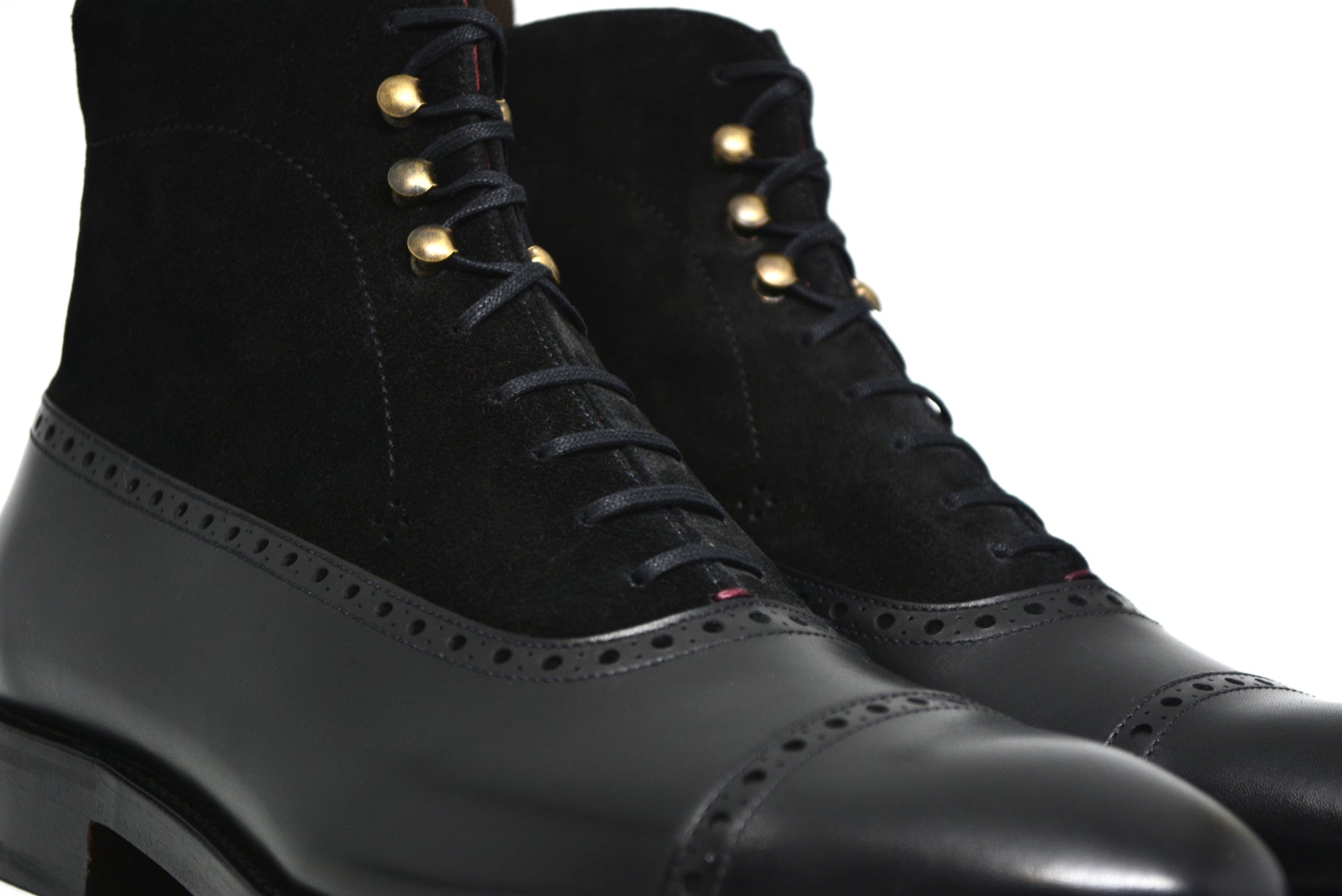 black balmoral boots