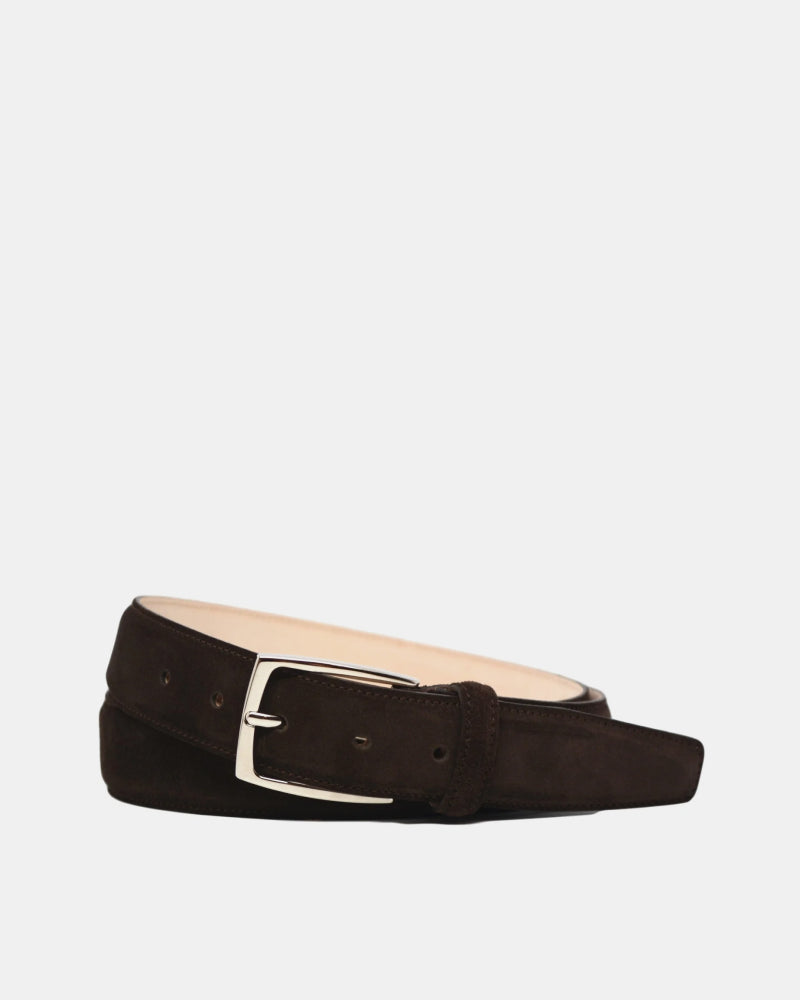 Matching Belt - Tobacco Suede 32