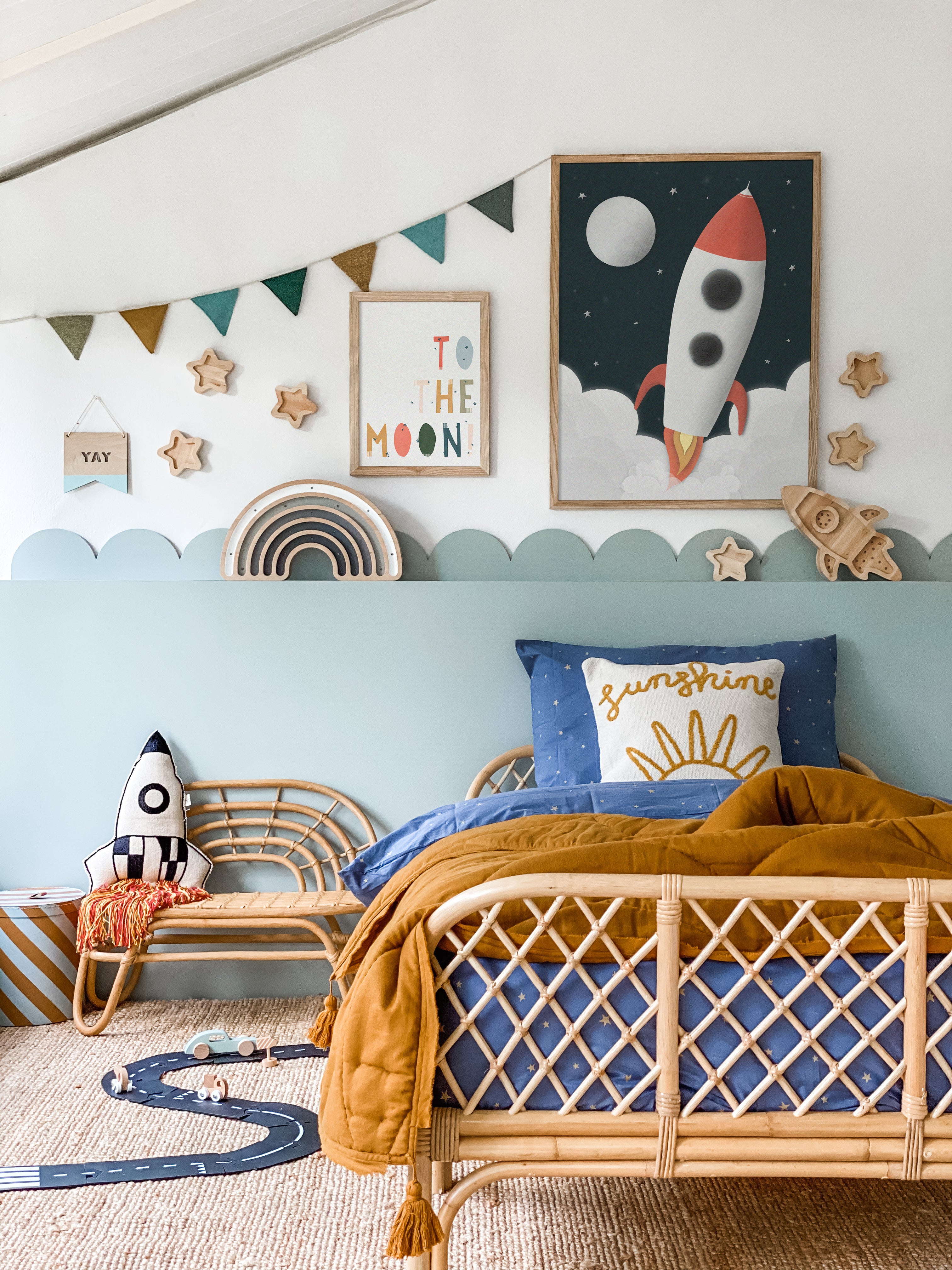 We love a ‘theme’ room and this space interiors inspo is certainly no exception.