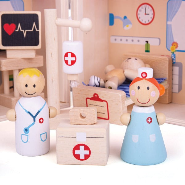 Bigjigs Toys Wooden Doctor's Kit | Scandiborn