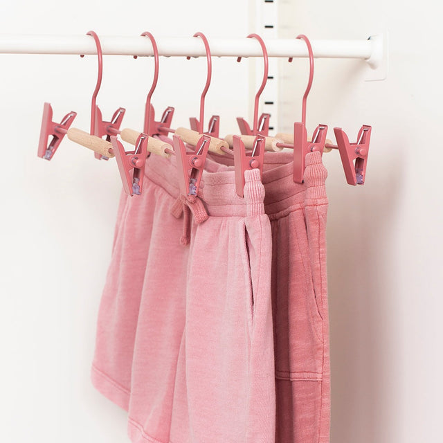 Mustard Made Hangers in Slate - Kids Metal Clothes Hangers