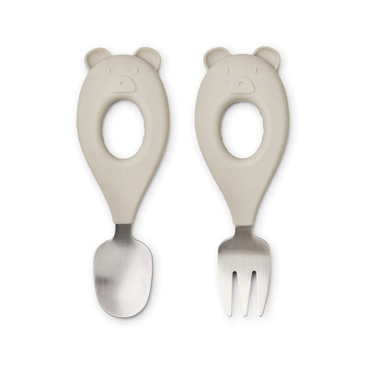 Fork set, Moonlight beige - Sebra Eat - Moonlight beige – sebra