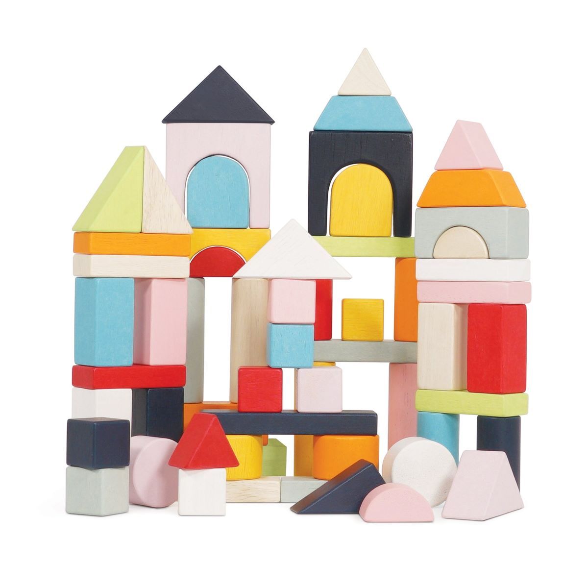 wooden building blocks set