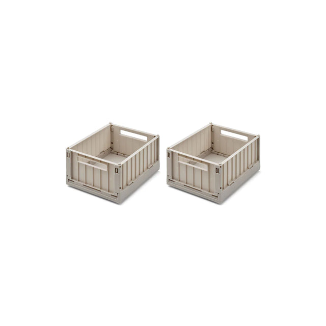 Liewood Weston Storage Box Medium (Pack of 2) - Jojoba – Scandiborn