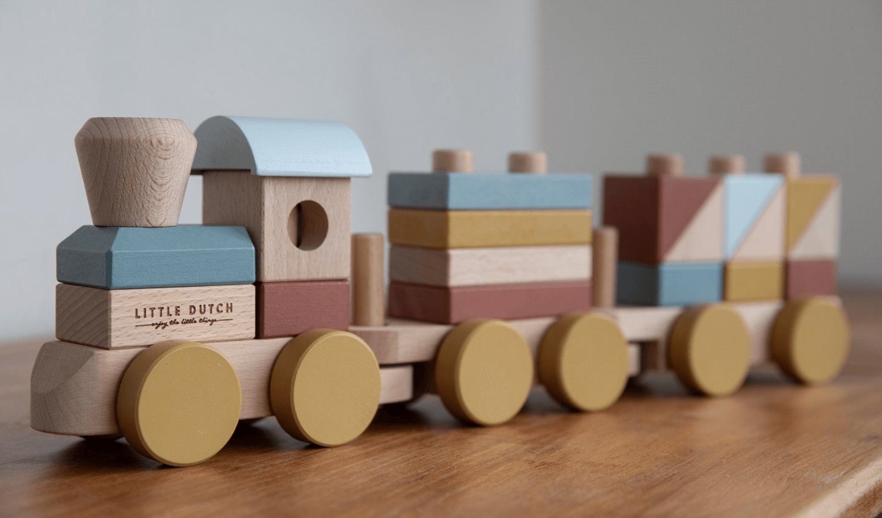 little dutch wooden train