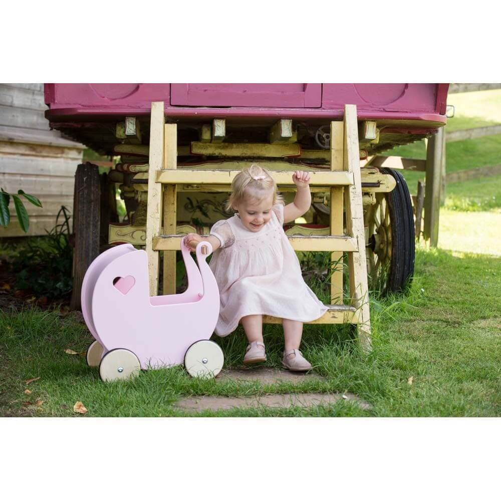 moover pram pink