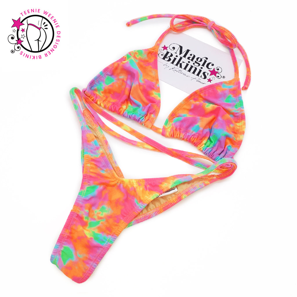 Burst Volley- Sedona Red – Teeny Weeny Bikini co.