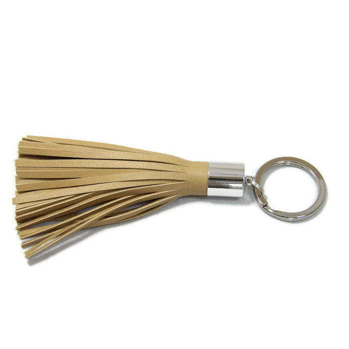 Wooden Tassel Keychain — POPPY & STEEL