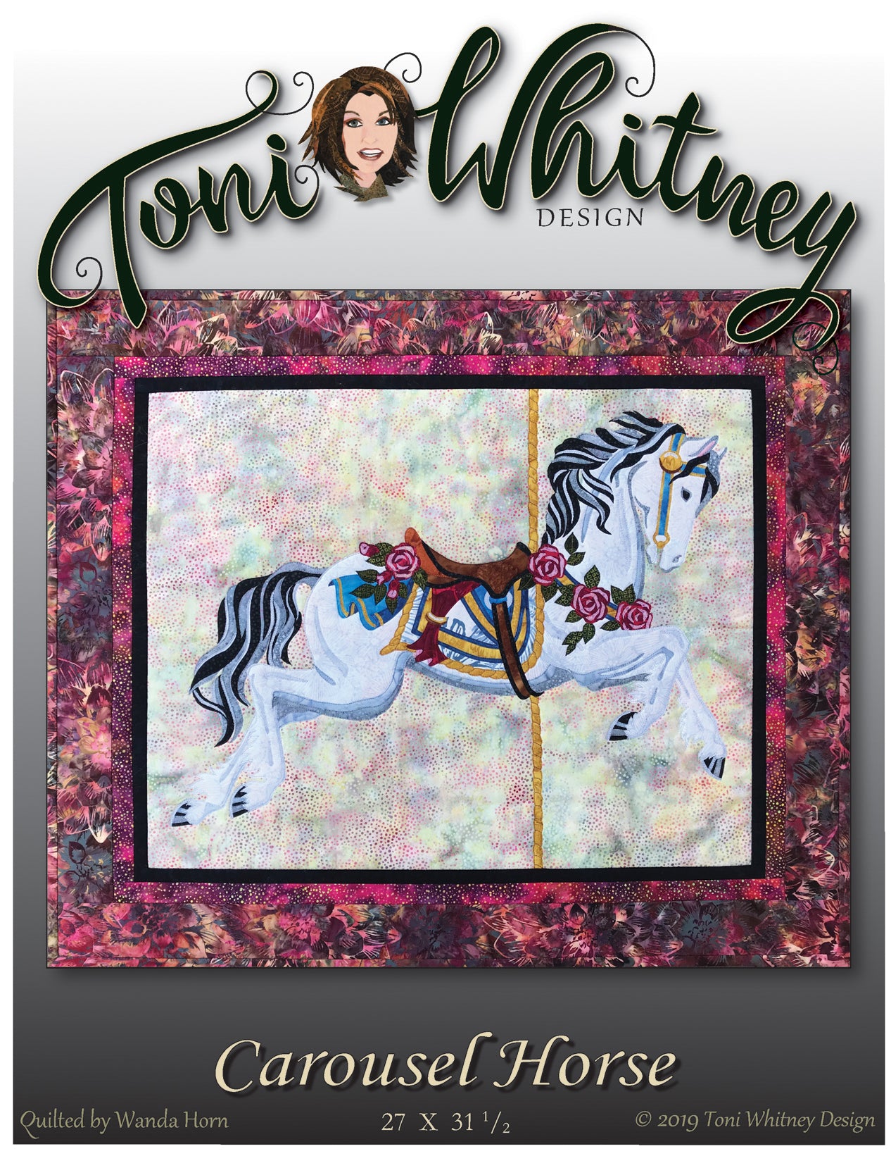 toni-whitney-design-carousel-horse-applique-quilt-pattern-beaverhead-treasures-llc