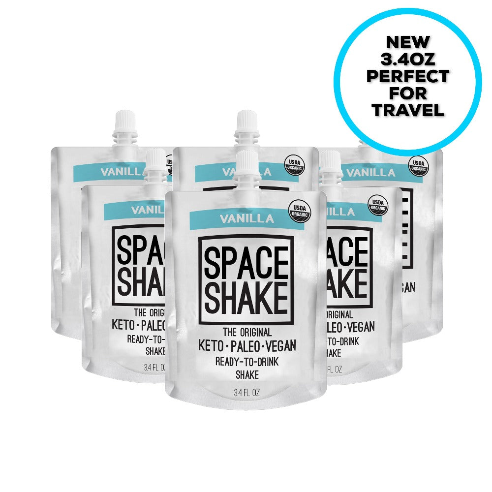 VANILLA 6-Pack of 3.4oz SPACE SHAKES