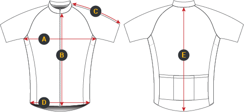 Agib: [Download 25+] Road Bike Jersey Size Chart