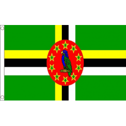 Dominica National Flag - Budget 5 x 3 feet – United Flags And Flagstaffs