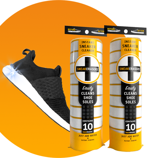  SneakERASERS Instant Sole and Sneaker Cleaner Bundle