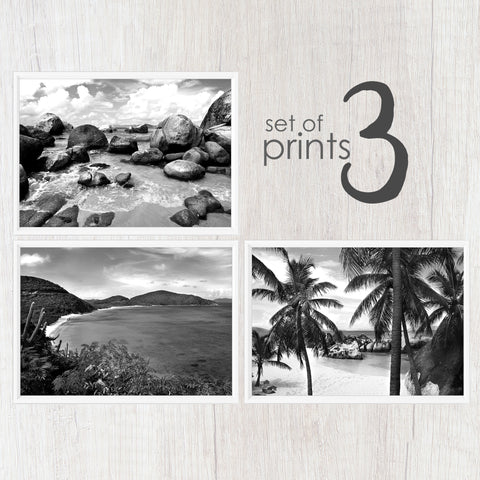 black and white fine art beach print collection