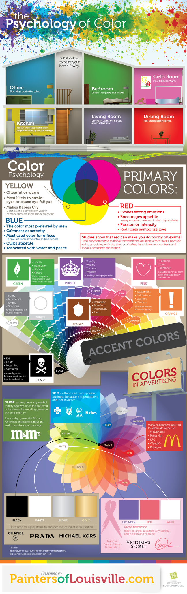 What Color To Paint Your  Home And Why Infographic