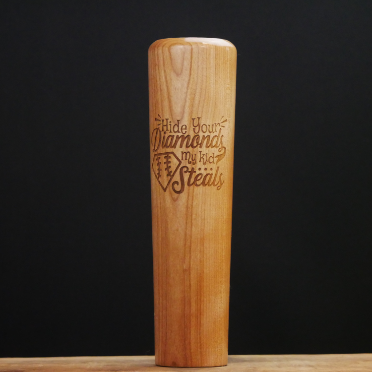 Image of "My Kid Steals" Baseball Bat Mug | Dugout Mugs