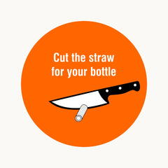Cut straw to length
