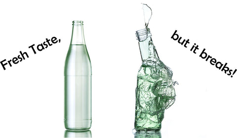 DOVE BIG SLEEVE - Silicone Sleeve: Glass Water Bottle: 32oz