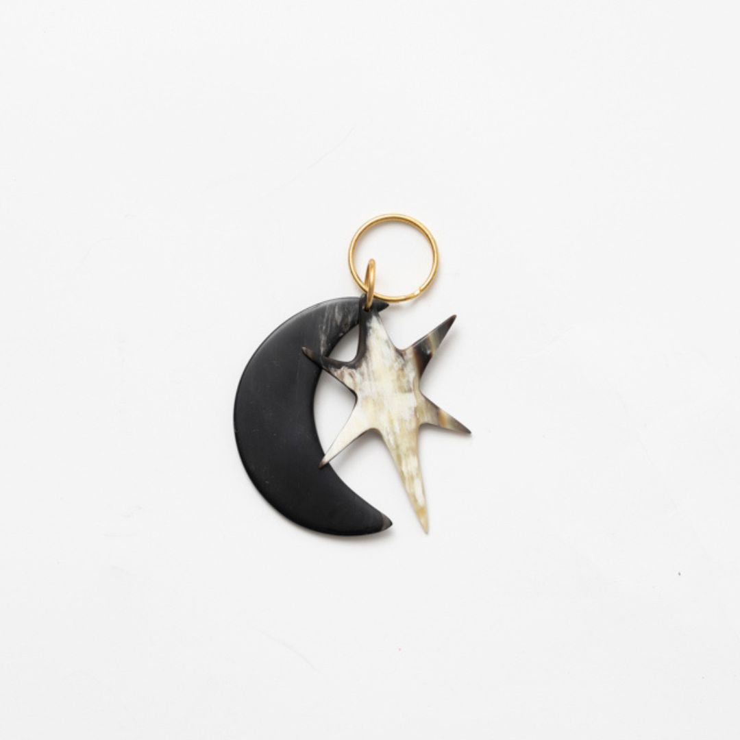 Image of Moon & Star Keychain