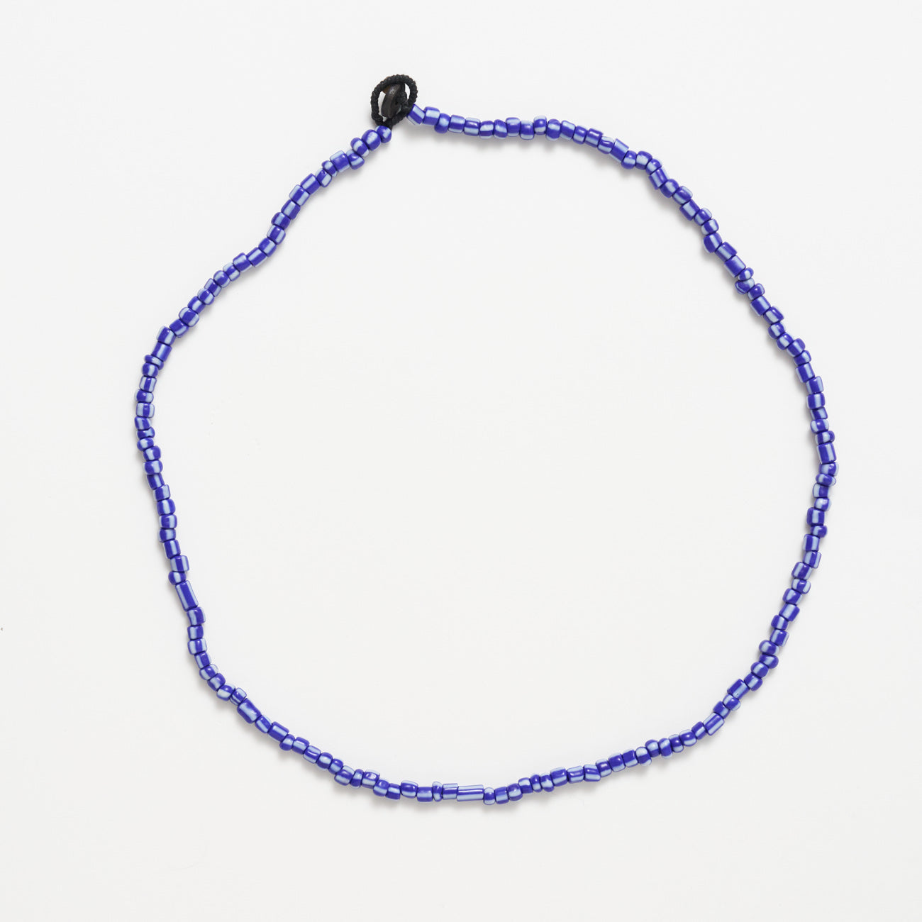 Image of Single Strand Solid Necklace - Deep Blue