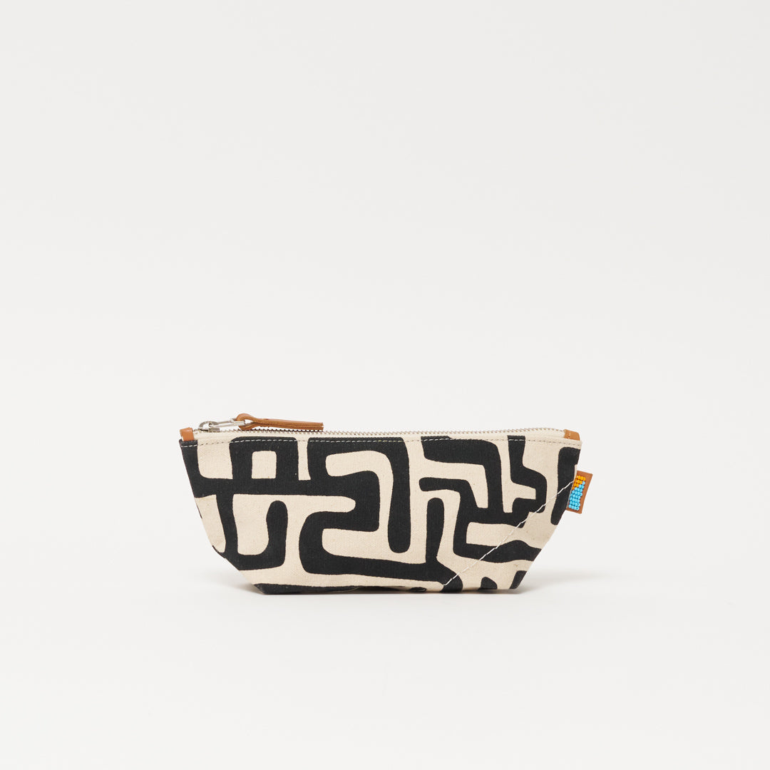 Image of Small Pouch - Black Kuba