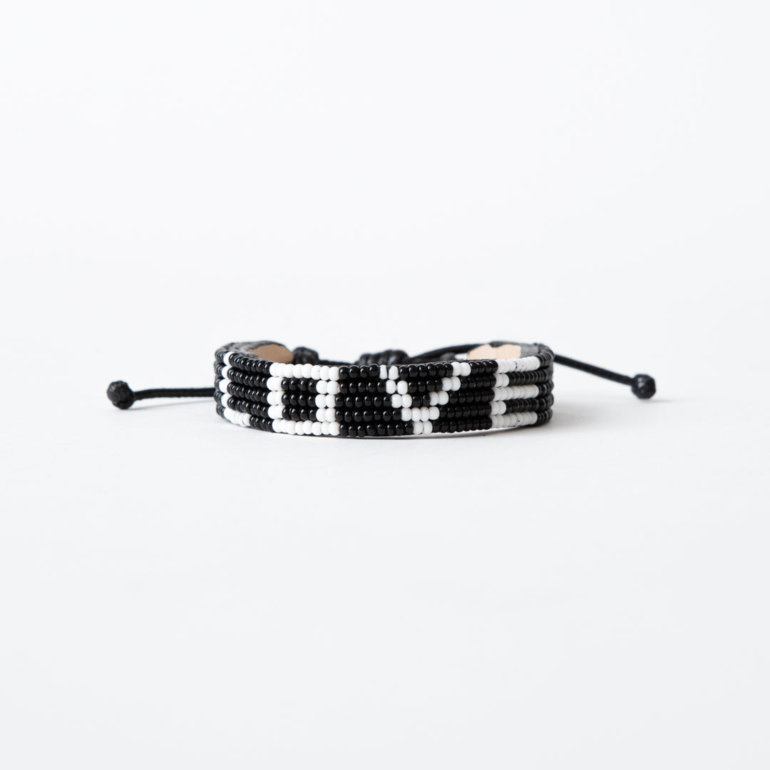 Image of LOVE Bracelet - Black/White