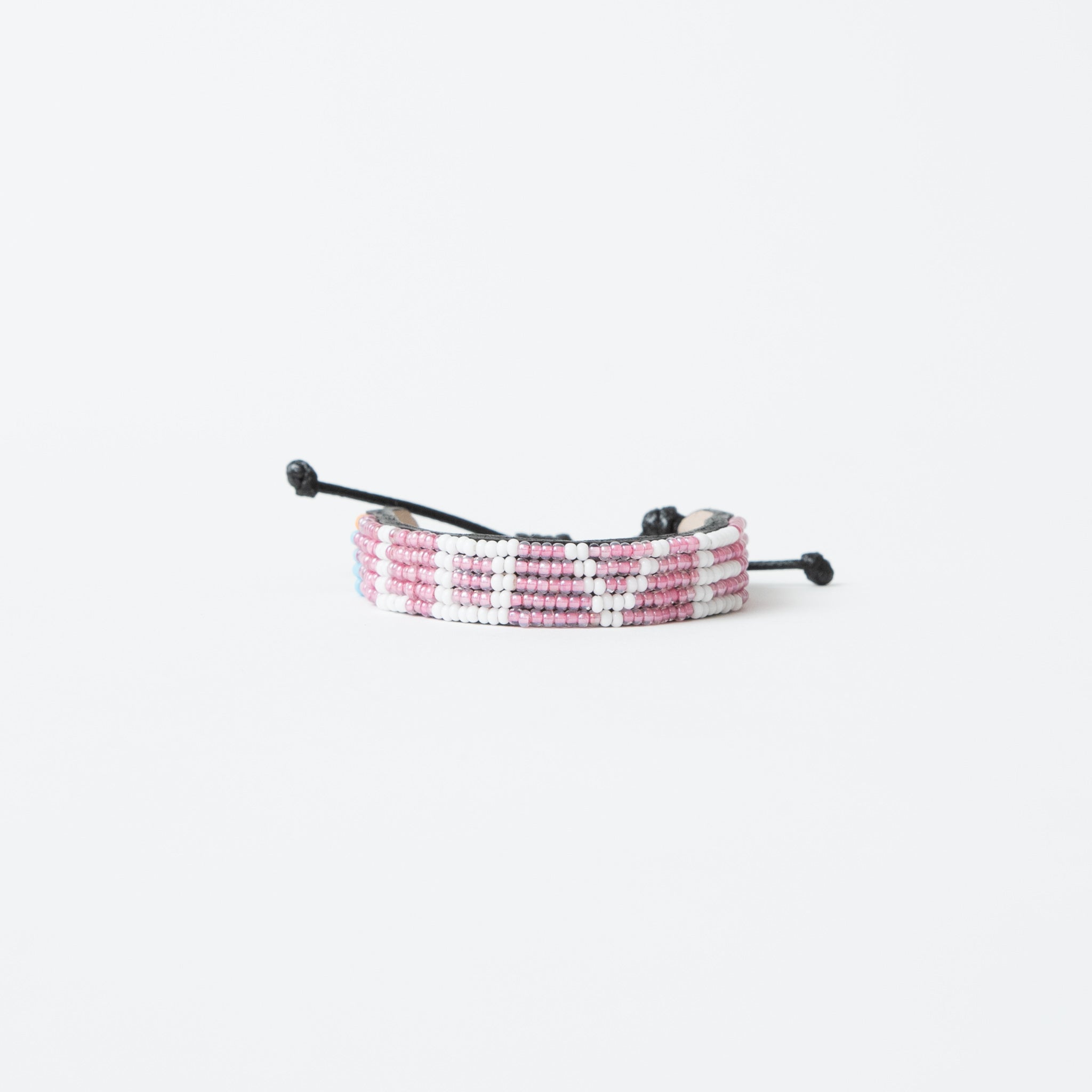 Image of LOVE Bracelet - Pearly Pink/White