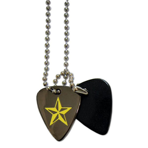 Pick Pendant Necklaces Ugly Dog Band Merchandise - golden guitar pick necklace roblox