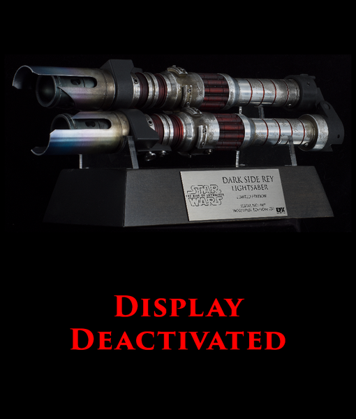 Dark Side Rey Lightsaber Limited Edition Pre Order Efx Inc