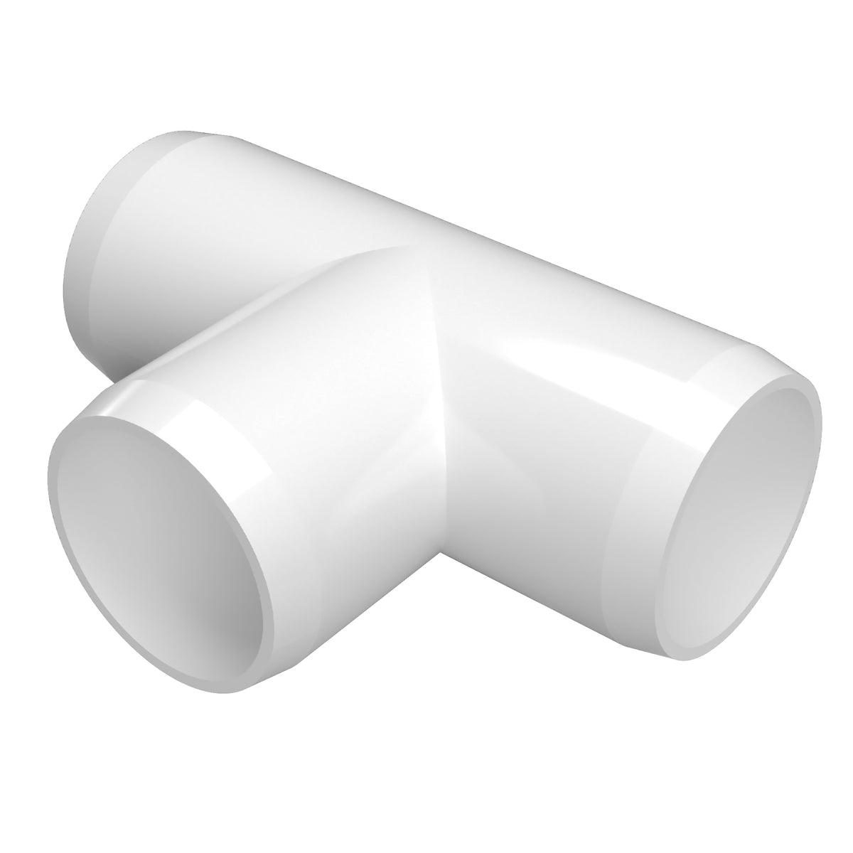 1 in. Tee PVC Fitting (Box of 90) — FORMUFIT Direct