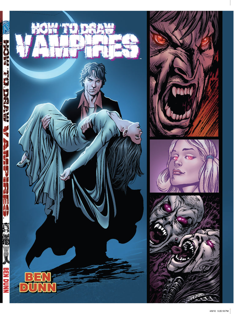 How To Draw Vampires Antarctic Press 1985