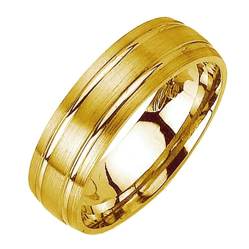 14K or 18K Yellow Gold Ring
