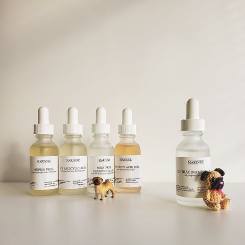 Akademi offer komme Can you mix niacinamide with direct acids like AHA BHA? – Puppy Skincare
