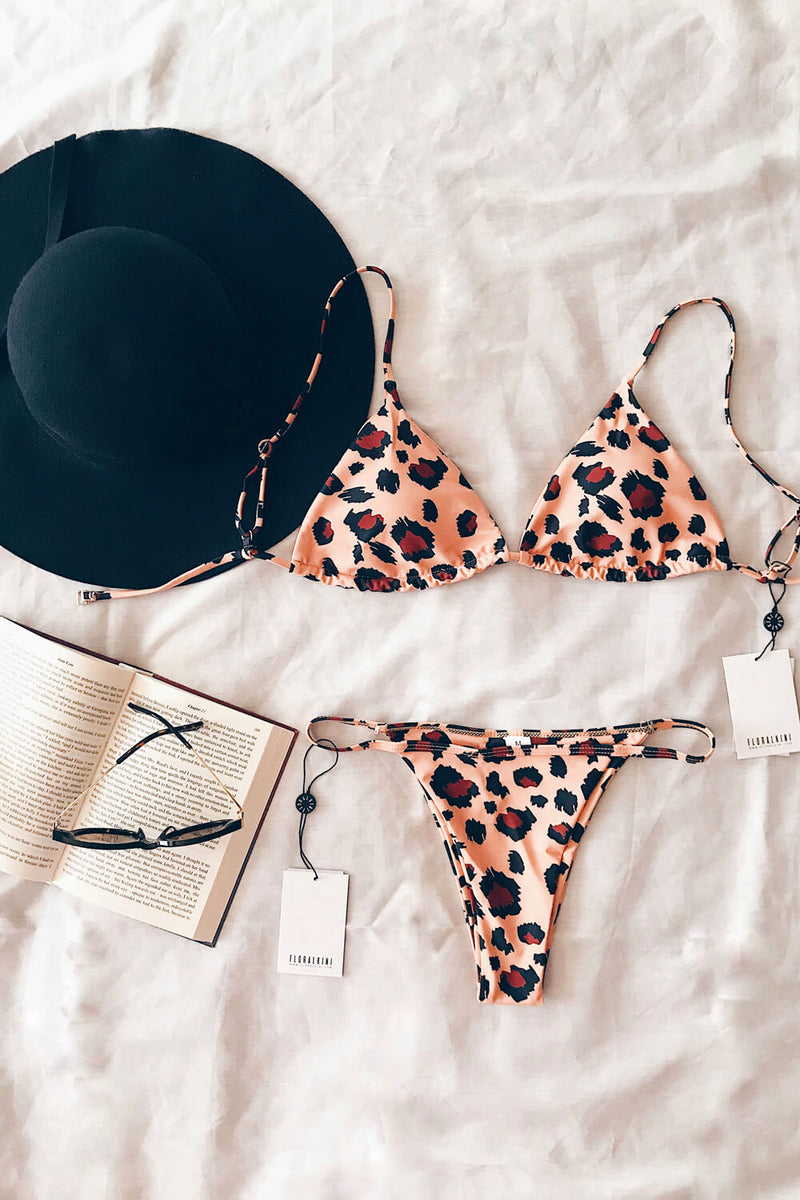 Leopard Print Bikini Bottom – FloralKini