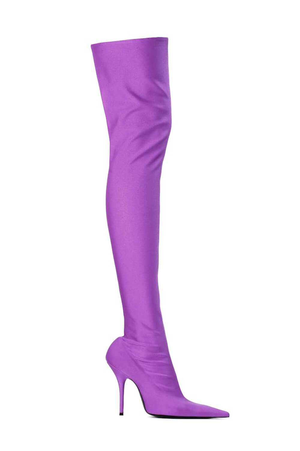 purple thigh boots